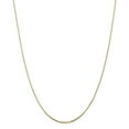 thumbnail image 6 of 14K Yellow Gold 1.20mm Octagonal Snake Chain 16 Inch, 6 of 6