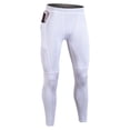 thumbnail image 1 of Men's Tight Fitness Running Compression Pants - Polyester, Durable, for Exercise and Sports, 1 of 4