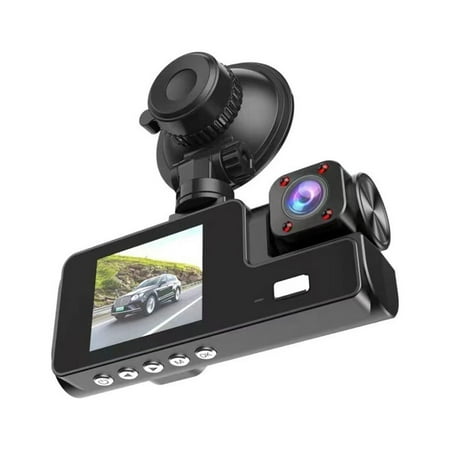 Tahtuvzn Auto Parts Clearance! Dash Cam Front and Rear 1080P FHD DVR Car Driving Recorder 2.0Inch IPS Screen Dashboard Camera G-Sensor Parking Monitor Loop Recording Gifts for Family
