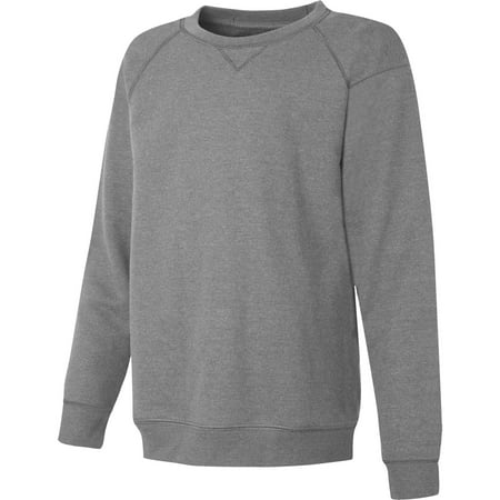 Hanes Boys' Tagless Fleece V-notch Athletic Sweatshirt - Walmart.com
