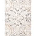 thumbnail image 2 of Pasargad Home Amadeus 2.06' x 10' Power-Loomed Ivory/Silver Runner Rug, For Indoor Space and all Age of Group, 2 of 7