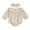 Beige, variant on FAOWME Baby Girl Lace Romper Sleeveless Ruffle Bow Decorated Jumpsuit Onesie Bodysuit With Headband Baby Clothes Pink 12-18 Months