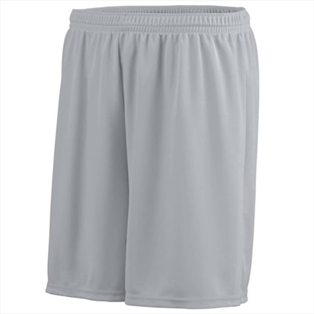 1425A Adult Octane Short - Silver Grey, Large