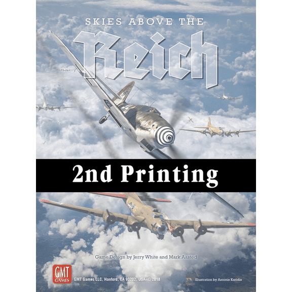 GMT Skies Above The Reich: The Air War Over Germany 1942 - 1945 Board Game