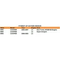 thumbnail image 2 of Upstream or Downstream Oxygen Sensor Compatible with Mini Cooper 1.6L 2008-2002 Rear O2 Sensor,Replaces#213-2908 13878 75-3397 Es20222 25648, 2 of 8