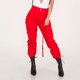 thumbnail image 5 of Gibobby pantalones de yoga Pantalones casuales Pantalones militares Pantalones Pocket Cargo Pantalones de combate sólidos Pantalones de mujer (Rojo, L), 5 of 5