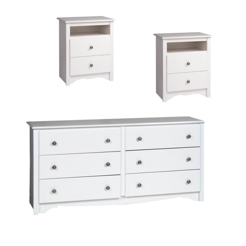 White Dresser With Matching Nightstand, Does Dresser And Nightstand Have To Match
