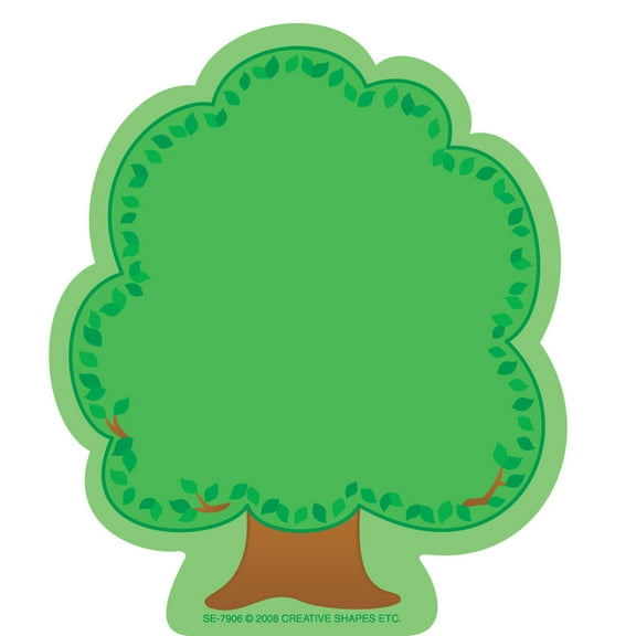 SHAPES ETC. Mini Notepad - Tree/Summer