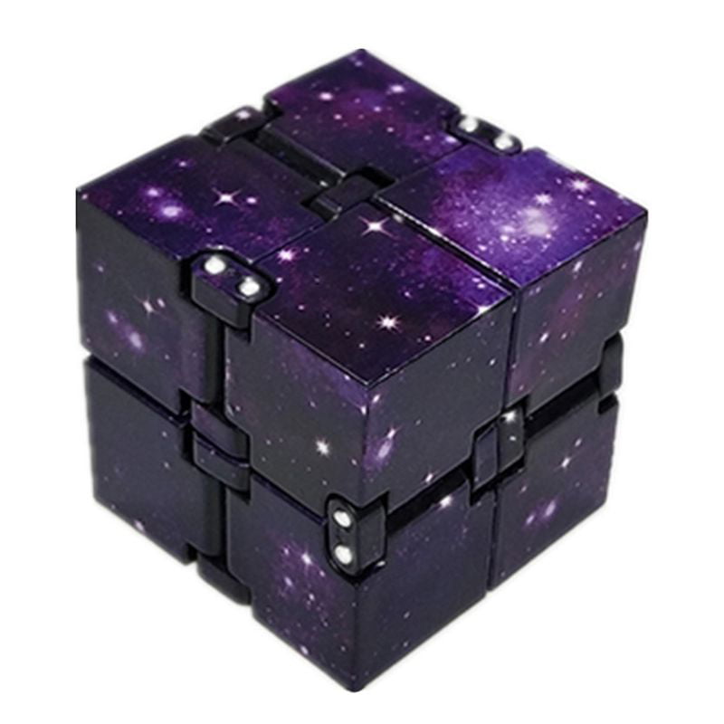 Kids Adult Sensory Infinity Cube Stress Fidget Toys Game Autism Anxiety Relief