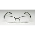 thumbnail image 3 of DANA BUCHMAN FREESIA ADJUSTABLE NOSEPADS HALF-RIMLESS HIP EYEGLASS FRAME/GLASSES, 3 of 7