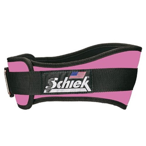 Schiek Women's Pink Nylon 2004 Lifting Belt XS