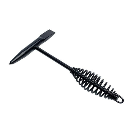 Welding Chipping Hammer Slag Hammer Welder Tool with Shock Absorbing Spring Handle for Professional Debris Cleaning