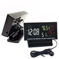 thumbnail image 4 of Riwesomey Reloj electrónico con pantalla LCD, voltímetros autoadhesivos, reloj automático, termómetro, temperatura, adornos para coche, vehículo Paneles de instrumentos para automóviles Riwesomey VI017567-00B, 4 of 6