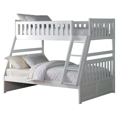 Lexicon Galen Engineered Wood Bunk Bed Twin-over-full  White