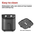 thumbnail image 5 of Instant Essentials 4QT Air Fryer with EvenCrisp Technology that Crisps and Reheats, Easily Adjust Time & Temperature For Quick Meals, 100+ In-App Recipes, from the Makers of Instant Pot, Black, 5 of 5