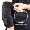 thumbnail image 4 of Koiauber 1 Pcs Baseball Elbow Guard for Youth And Adult Adjustable Forearm Elbow Pad for Baseball Softball Football Hockey Sports, 4 of 8
