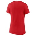 thumbnail image 3 of Women's Cardinal Ball State Cardinals Arch V-Neck T-Shirt, 3 of 3