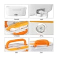 thumbnail image 3 of Renjiang Teen Bento Lunch Box Multicolor Lunch Boxelectric Lunch Box Food-Grade Stainless Steel Container for Car and Home 110v Work Lunch Box for Men, 3 of 4