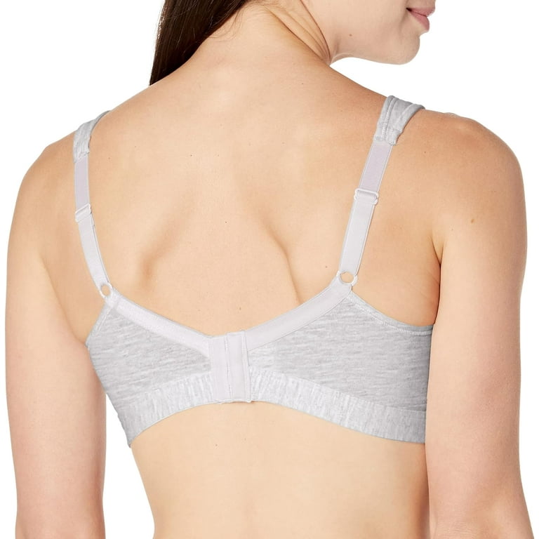 Women's Playtex US474C 18 Hour Ultimate Lift and Support Wirefree Bra  (White 38B) 