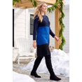 thumbnail image 3 of Catherines Women's Plus Size Colorblock Sweater Dress, 3 of 3
