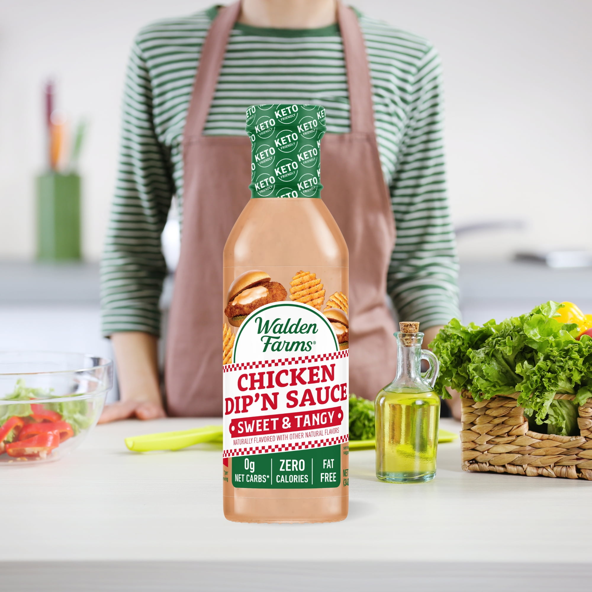 Walden Farms Sweet & Tangy Chicken Dip 'n Sauce, 11.5 fl oz