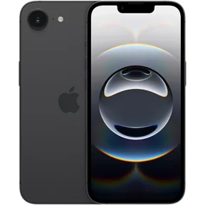 Pre-Owned T-Mobile, Apple, iPhone 16e, Cell Phone, 5G 128GB 8GB RAM 4005 mAh, Voice-Activated, Black