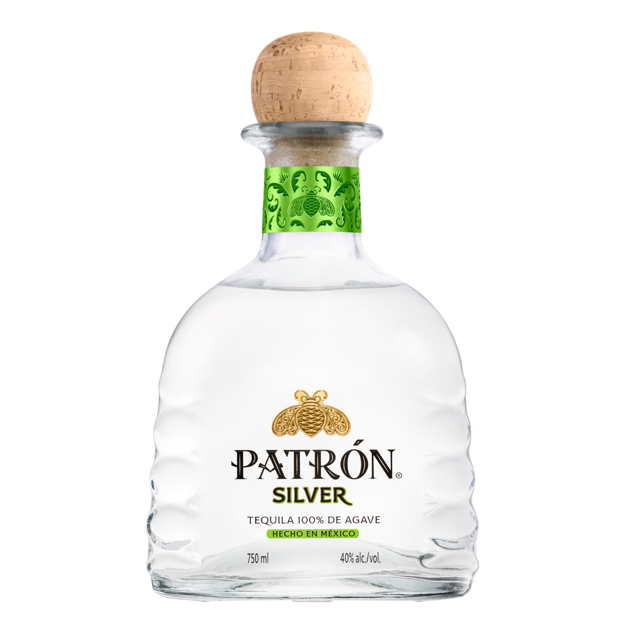 PATRÓN Silver Tequila, 40% ABV - 750 mL Bottle, Blanco - Walmart.com