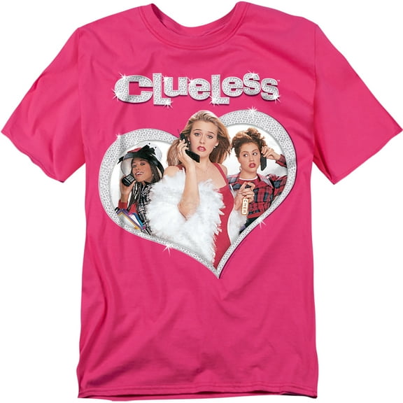 Clueless T-Shirt Clueless Heart Unisex Graphic Tee For Men & Women