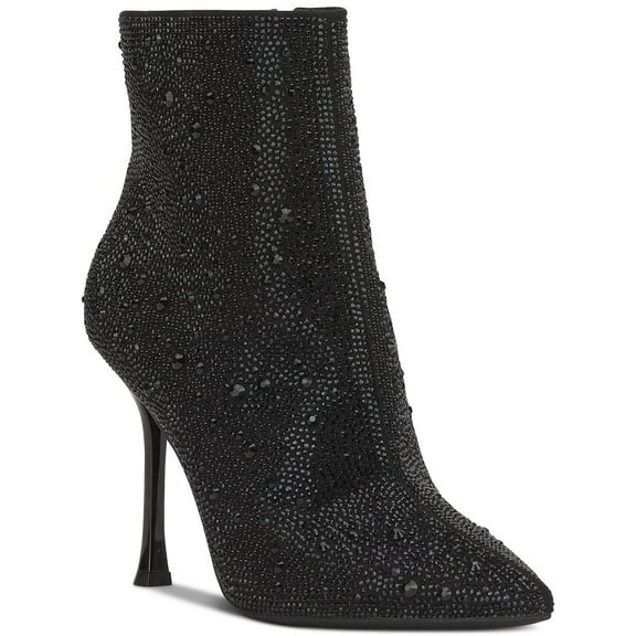 INC Womens Rakima Embellished Textured Ankle Boots