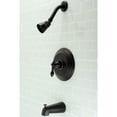 thumbnail image 2 of Kingston Brass KB3630ACL American Classic Single-Handle Tub and Shower Faucet, Matte Black, 2 of 3