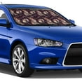 thumbnail image 4 of Fotbe Romantic Paris Car Windshield Sunshade | Sun Visor Protector Front Window Shade, Keeps Out UV Rays, Keeps Your Vehicle Cool-, 4 of 7