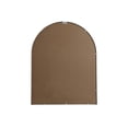 thumbnail image 2 of Metal Frame Arch Mirror 33x42 Inch in Brass, 2 of 7