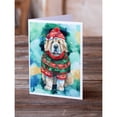 thumbnail image 2 of Tibetan Mastiff Christmas Greeting Cards Pack of 8 7 in x 5 in, 2 of 3