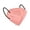 A003- Pink, variant on Kn95 Face Masks Disposable Face Masks for Adults 50 Pack Purple Pink Breathable Protective Disposable Masks for Daily Use at Home Work and Public Spaces