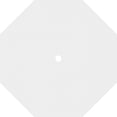 thumbnail image 4 of 18"OD x 1"ID x 6 1/4"C x 1"P Logan Architectural Grade PVC Contemporary Ceiling Medallion, 4 of 4