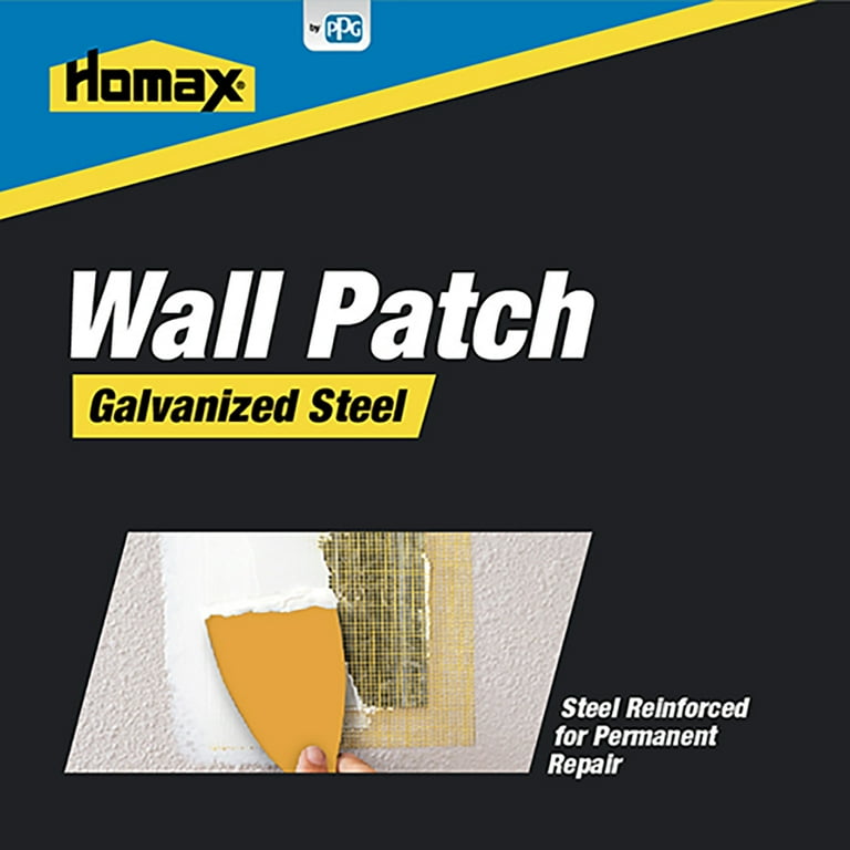 Homax Galvanized Steel Heavy-Duty Wall Patch Homax Galvanized Steel Heavy-Duty Wall Patch