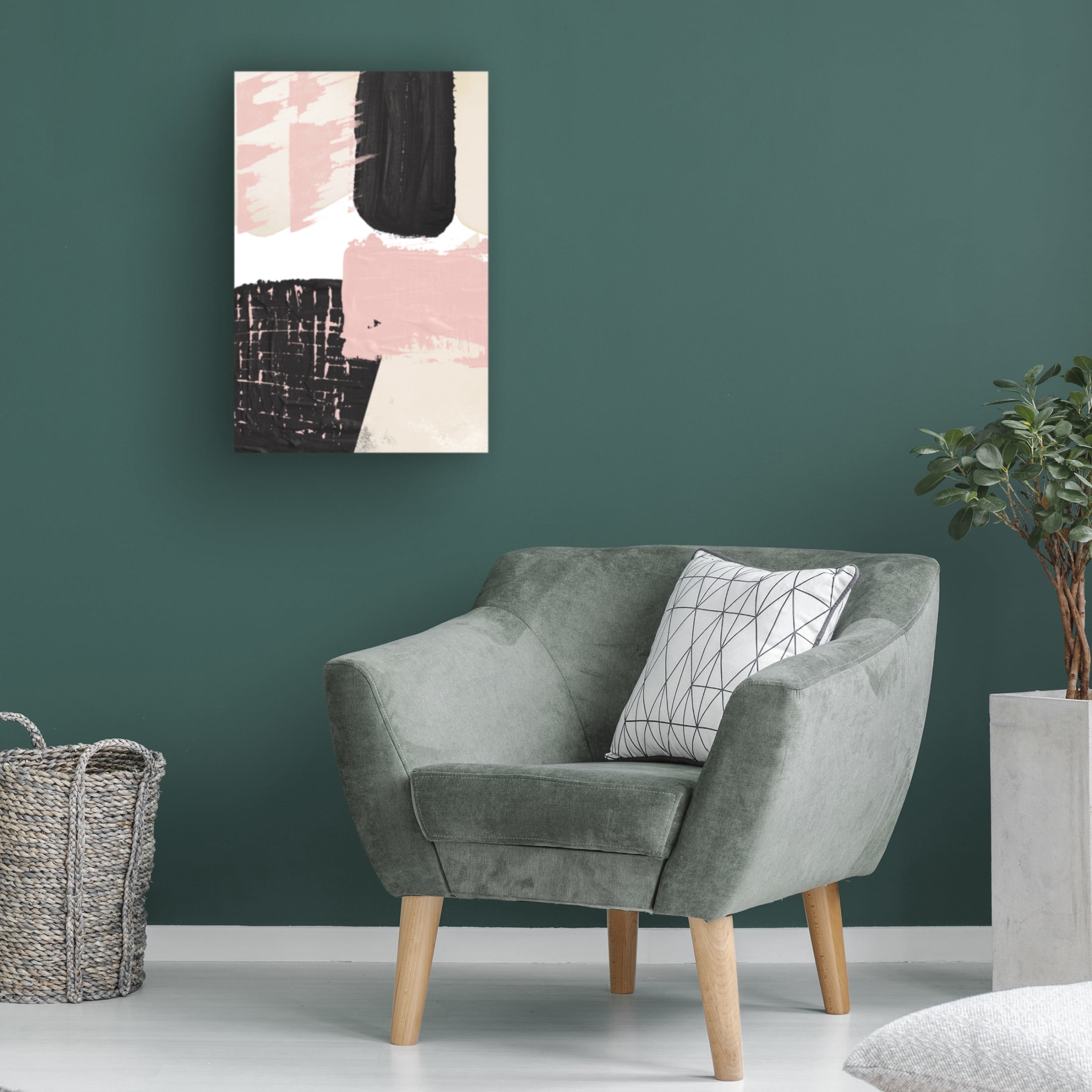 Trademark Fine Art Sally Ann Moss Expression of calm 2 Canvas Wall Art