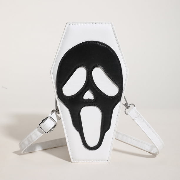 Bolsa Monedero para teléfono celular para mujer, bandolera gótica, correa ajustable para fiesta de Halloween
