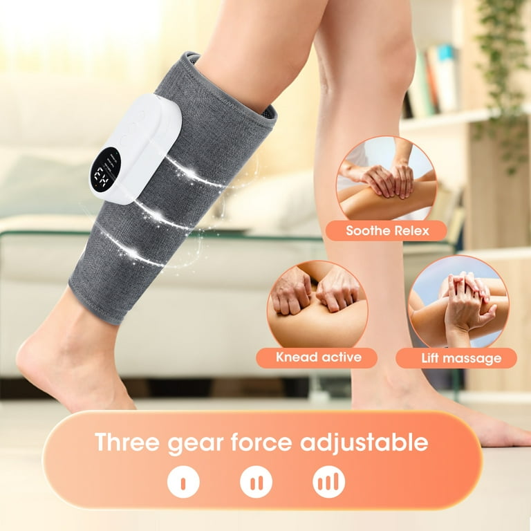 Leg Massager for Circulation, Modes, Intensities, Heat and Air