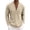 Mens Shirts Khaki, variant on Mens Hawaiian Shirts Notch V-Neck Long Sleeve Wedding T-Shirt with Pocket Beach Vacation Tops Dad Gifts