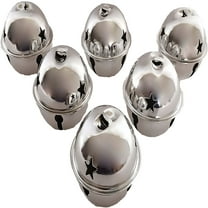 BESTSKY Jingle Bells (X-Large,Silver Ornament)