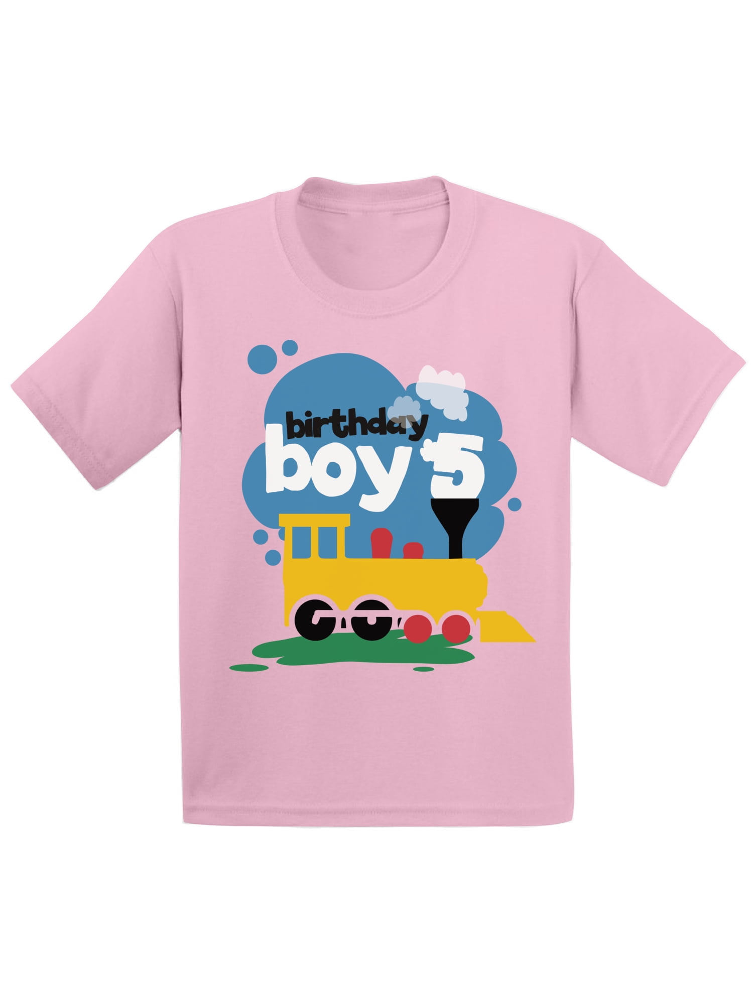 Awkward Styles Toy Train Birthday Boy Toddler Shirt 5th Birthday Shirt
