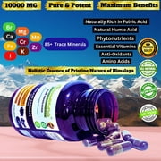 GoodlifePick Himalayan Shilajit Capsules 10,000mg, 90 Count - Natural Energy & Vitality