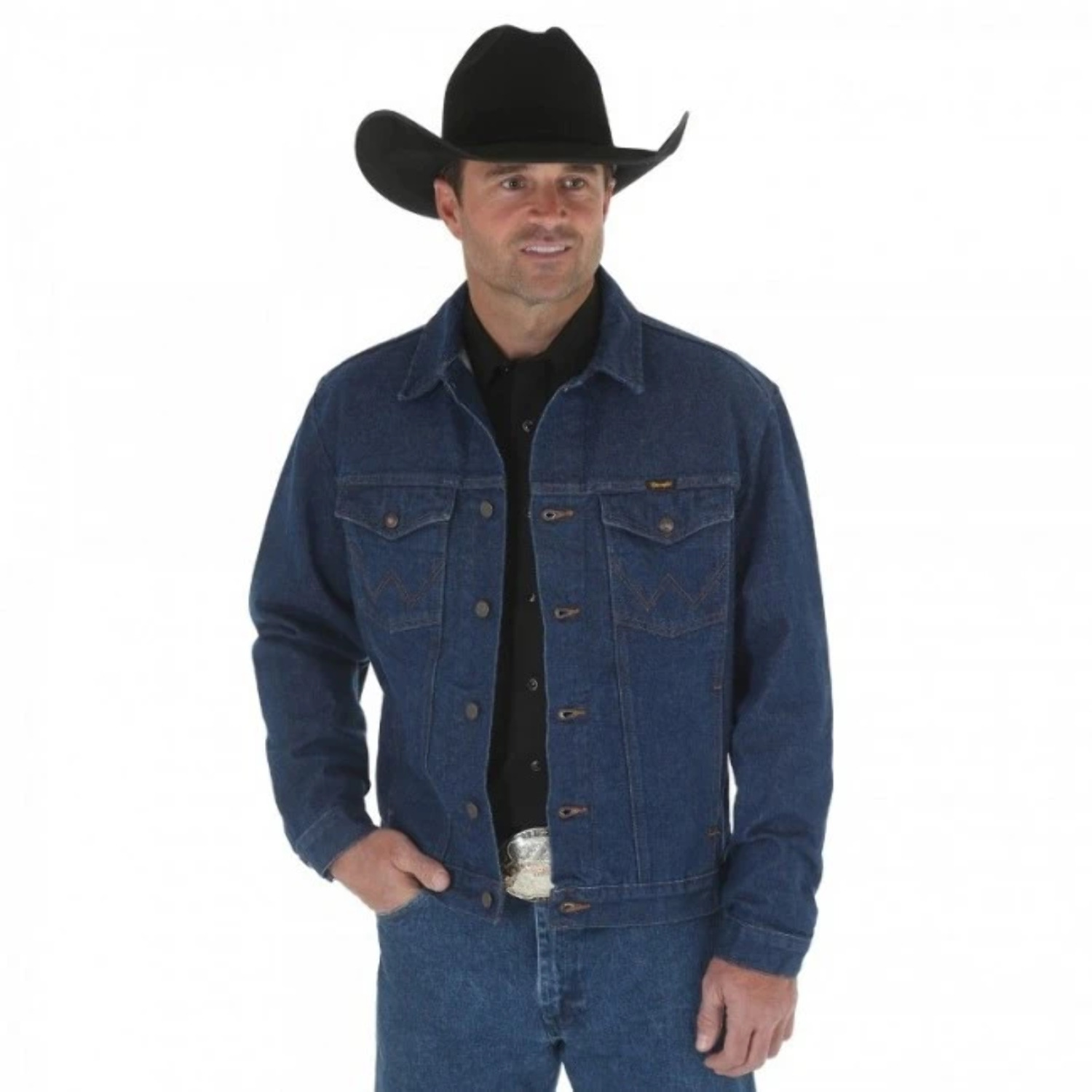 unlined denim vest - 74130pw 