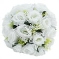 thumbnail image 1 of Hand Bouquet, Environmentally Friendly High Degree Of Simulation Artificial Bouquet Not Easy To Fade  For Wedding, 1 of 8
