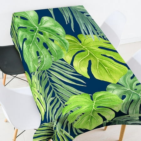 

Palm Tree Tablecloth Tropical Plants Dining Table Cover Rectangular &Square