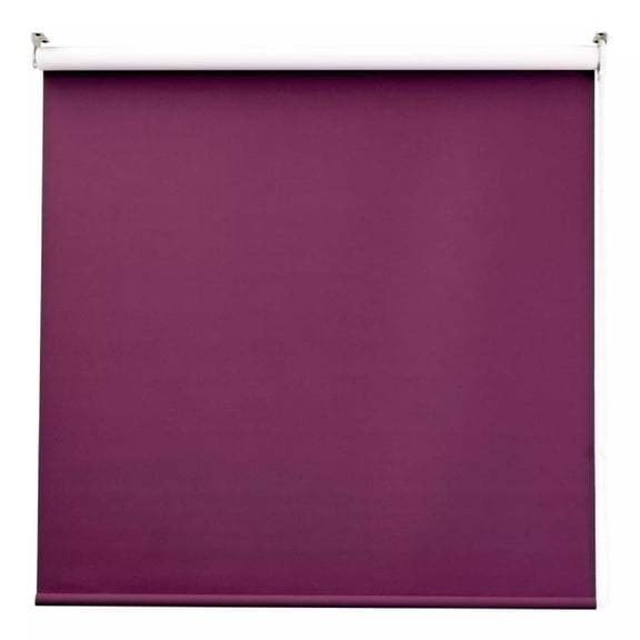 Persiana para Ventana Enrollable Horizontal Decoking Blackout 120cm ancho x 200cm alto Burgundy