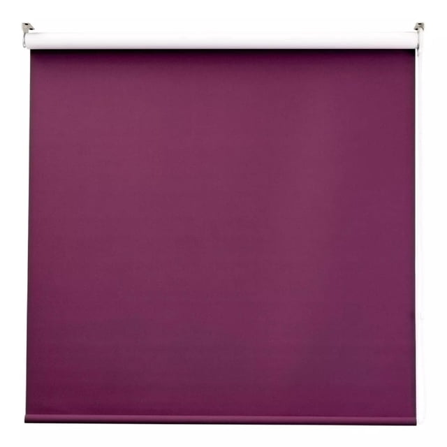 DecoKing Persiana para Ventana Enrollable Horizontal Blackout 140cm ancho x 180cm alto Burgundy