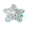 thumbnail image 1 of Interactive Hide and Seek Automatic Motion Cat Toy with Floral Concealed Wand for Indoor Exercise and, 1 of 4