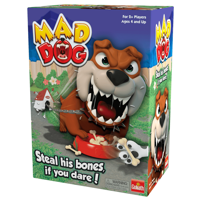 Goliath Games Crazy dog, steal his bones if you dare, an exciting board game  for children from 4 years old : : Toys & Games